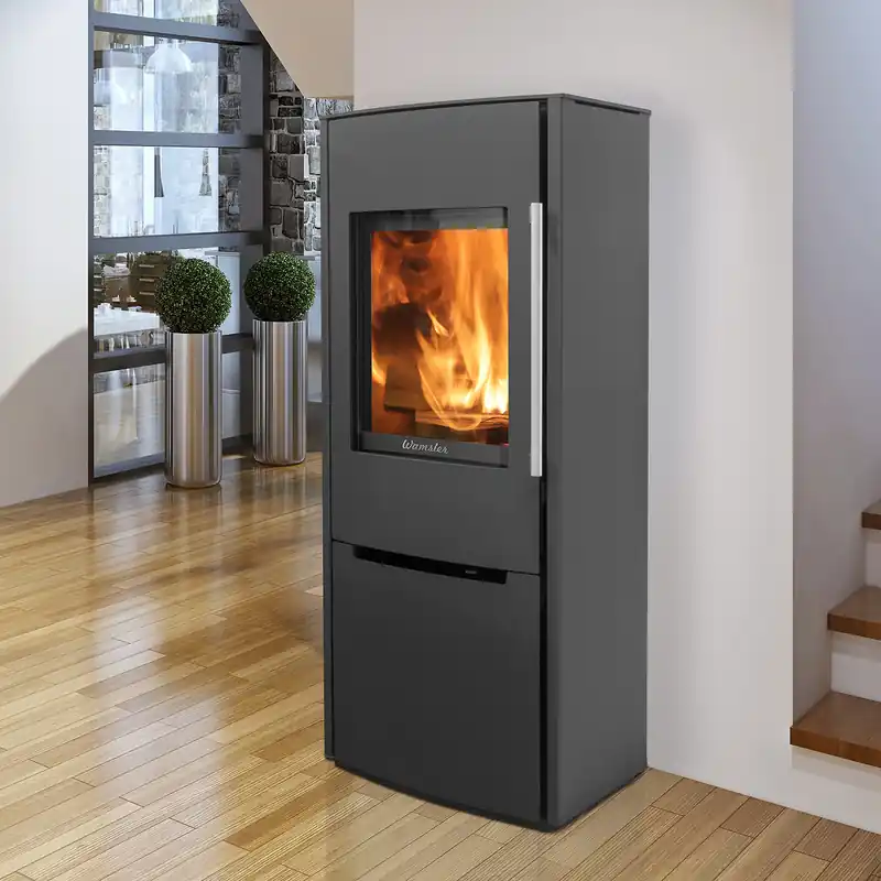 Jetzt Bestellen Wamsler Pylon 1G Kaminofen Stahl Schwarz