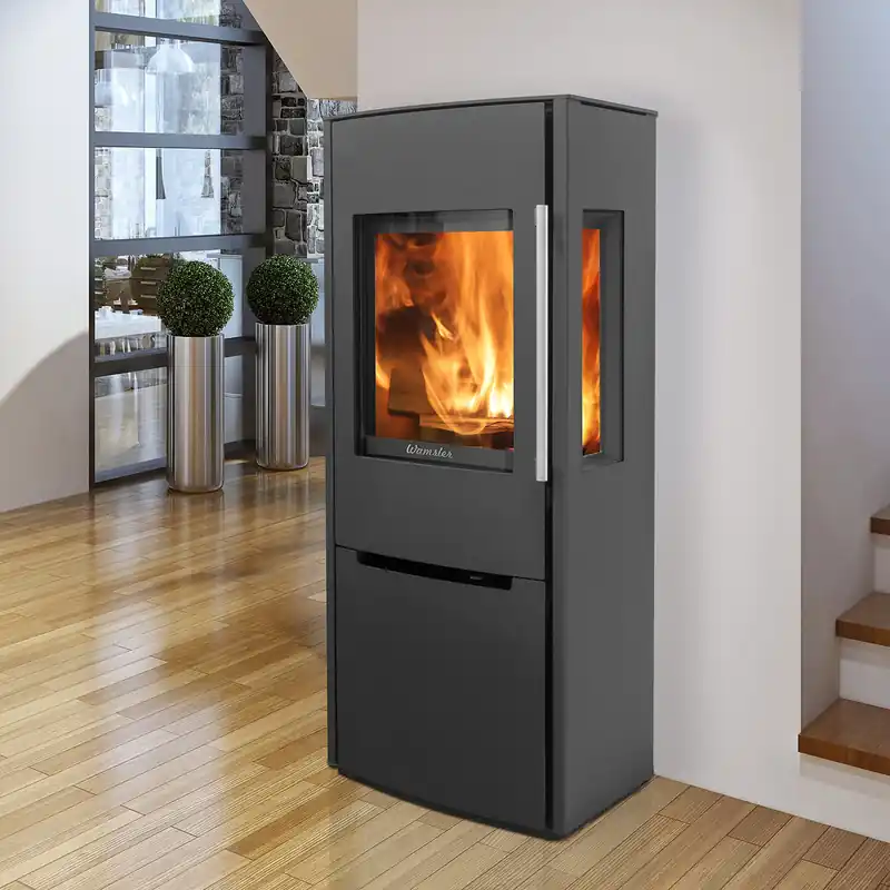 Nur Heute Wamsler Pylon 3G Kaminofen Stahl Schwarz