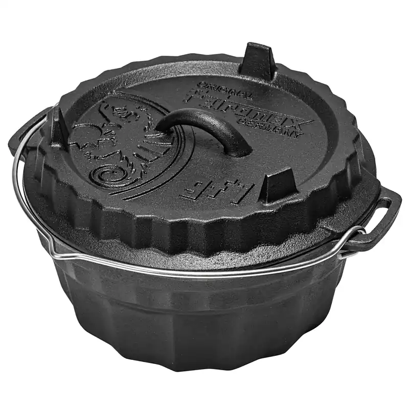 Petromax Gugelhupfform gf1 mit Tortenboden-Deckel Heißes Angebot