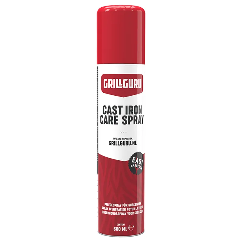 Kracherpreis Grill Guru Pflegespray für Gusseisen 600 ml