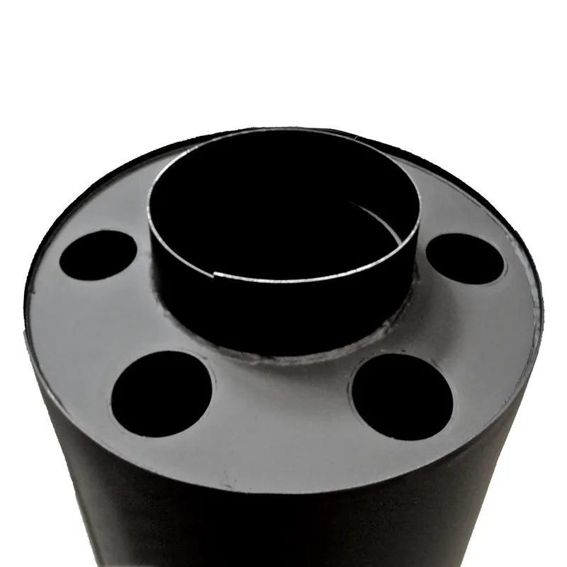 Rauchgaskühler 180mm 10kW BIG Senotherm-Schwarz Schnäppchen