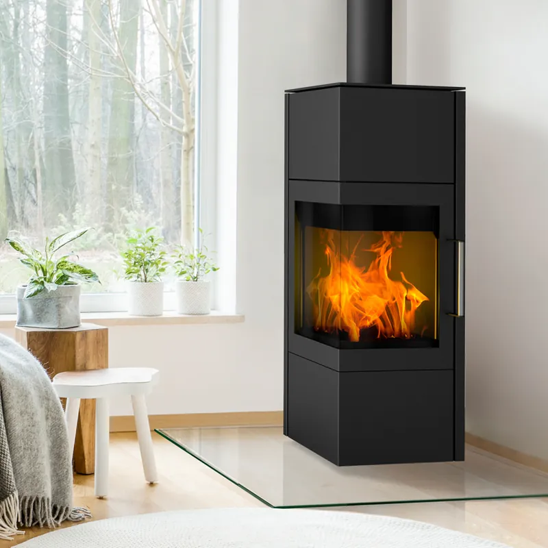 Bestpreis Fireplace Royal Kaminofen Stahl Schwarz