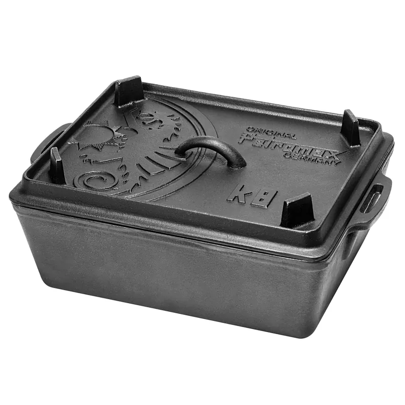 Abverkauf Petromax Kastenform k8 mit Deckel