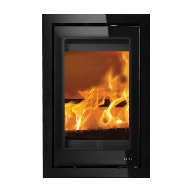 Lotus H700 Kamineinsatz Black Magic / Scharniere links Preiswert