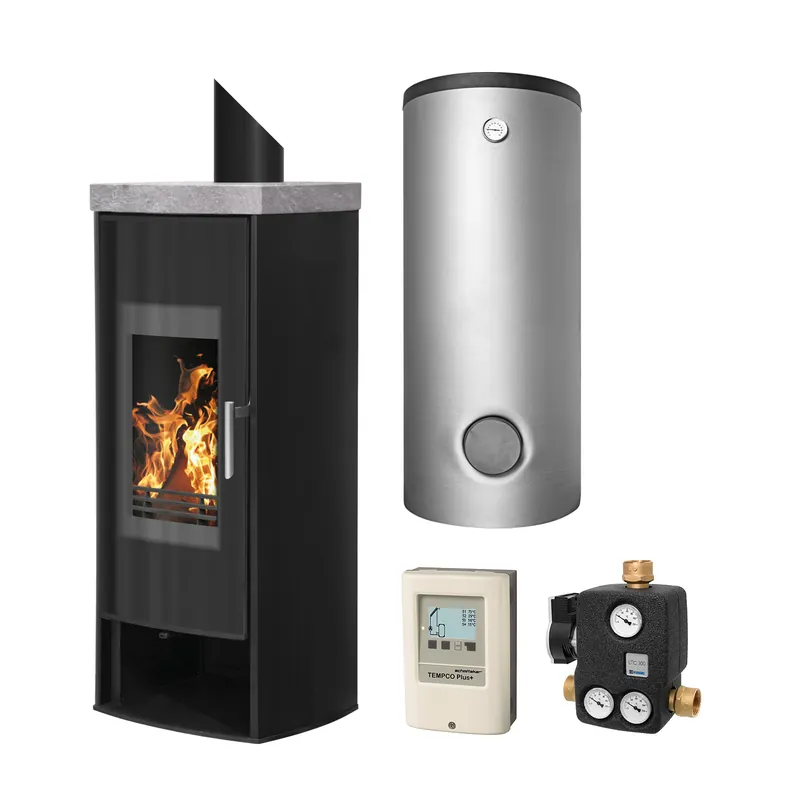 Sale Schmitzker Calera Topplatte Speckstein Set + Pufferspeicher 300 L