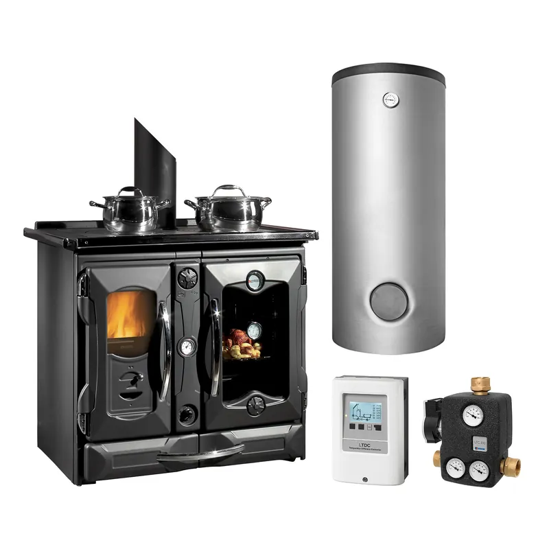 La Nordica Termosuprema Anthrazit Set + Kombispeicher THKE 825 + SWT Top-Preis