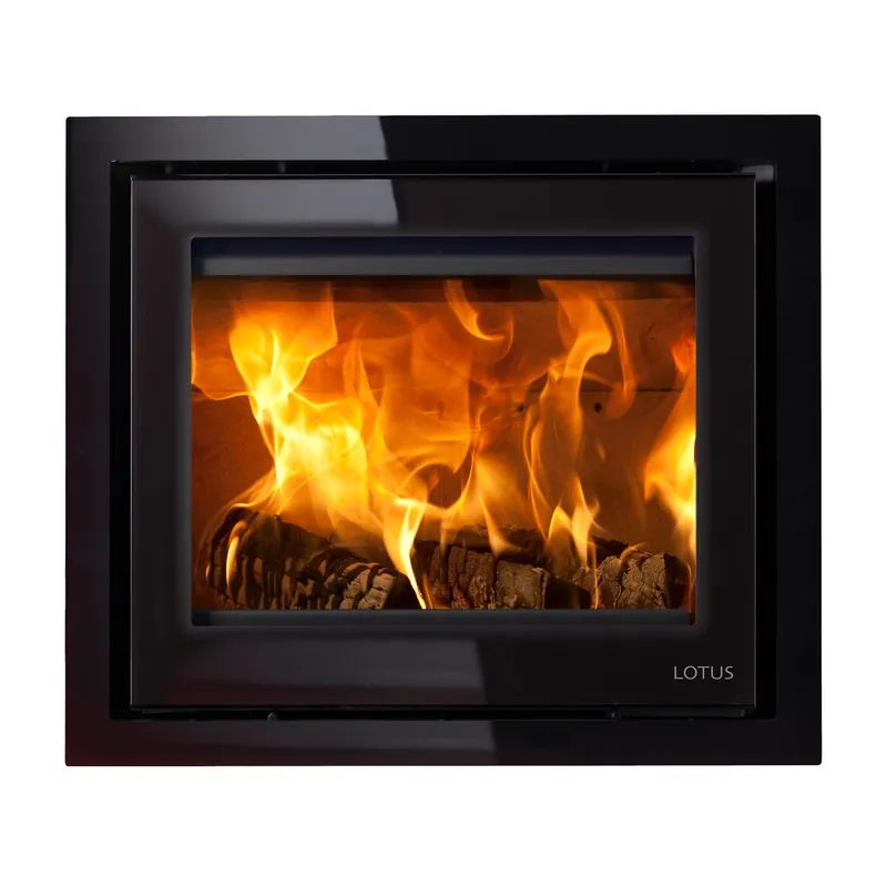 Bestpreis Lotus H570 Kamineinsatz Black Magic / Scharniere rechts