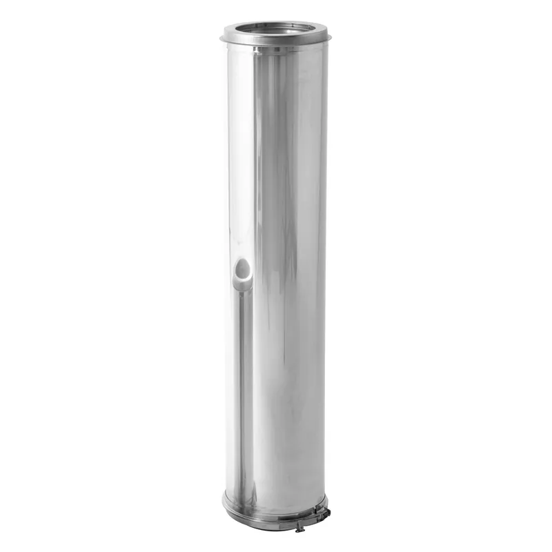 Bestseller Opsinox Edelstahlschornstein 250mm Längenelement B1000
