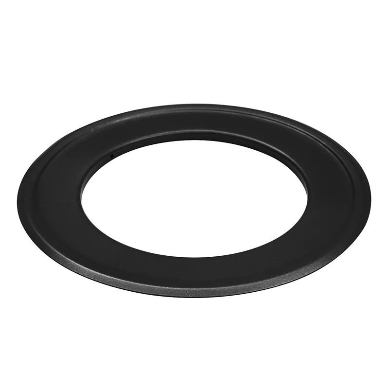 Saisonangebot Rosette für Color Flex schwarz Ø 100 mm für Außenluft-Anschluss