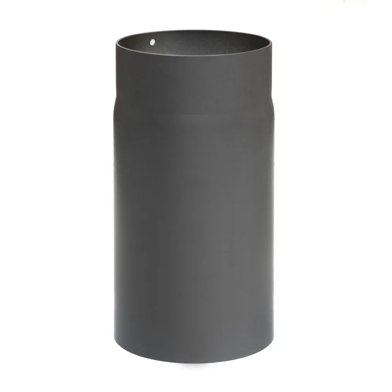 Raik Basic Längenelement 120mm gussgrau L 250mm für Rauchrohr / Ofenrohr Preisknaller