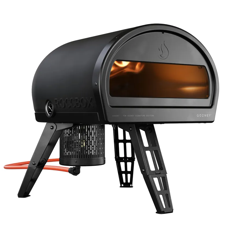 Highlight Gozney Roccbox Gas-Pizzaofen Schwarz Signature Edition + Abdeckhaube gratis