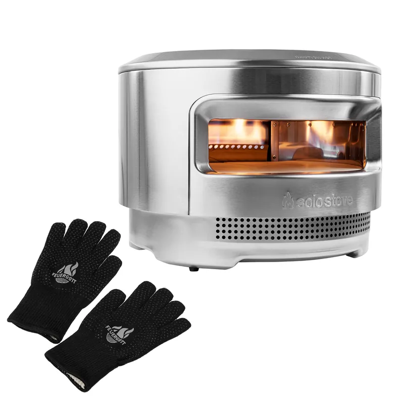 FEUERGOTT Grill- & Ofenhandschuhe + Solo Stove Pizzaofen Letzte Chance