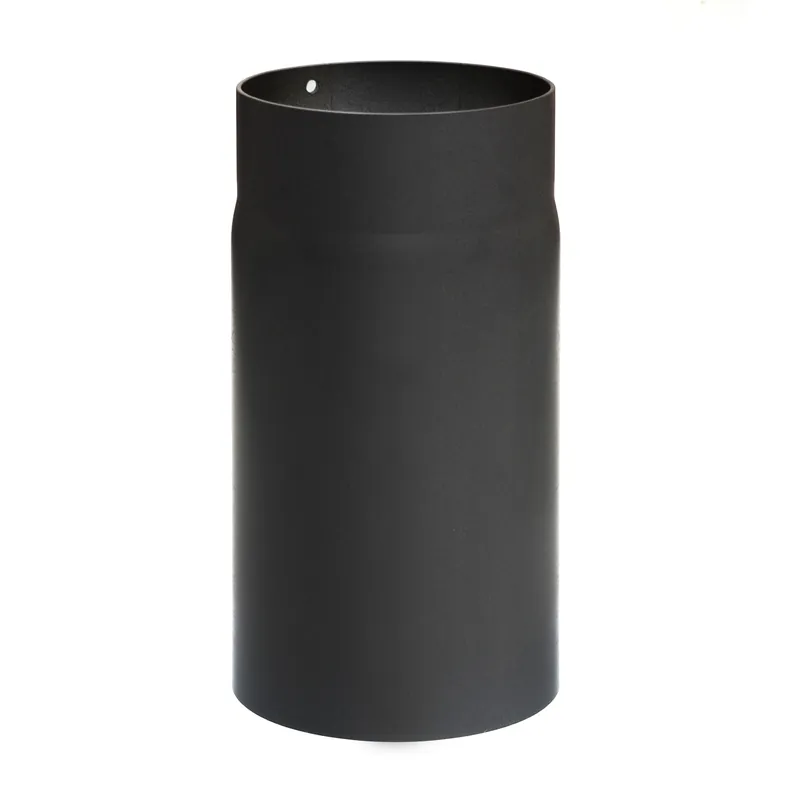 Abverkauf Raik Basic Längenelement 130mmx250mm schwarz für Rauchrohr / Ofenrohr