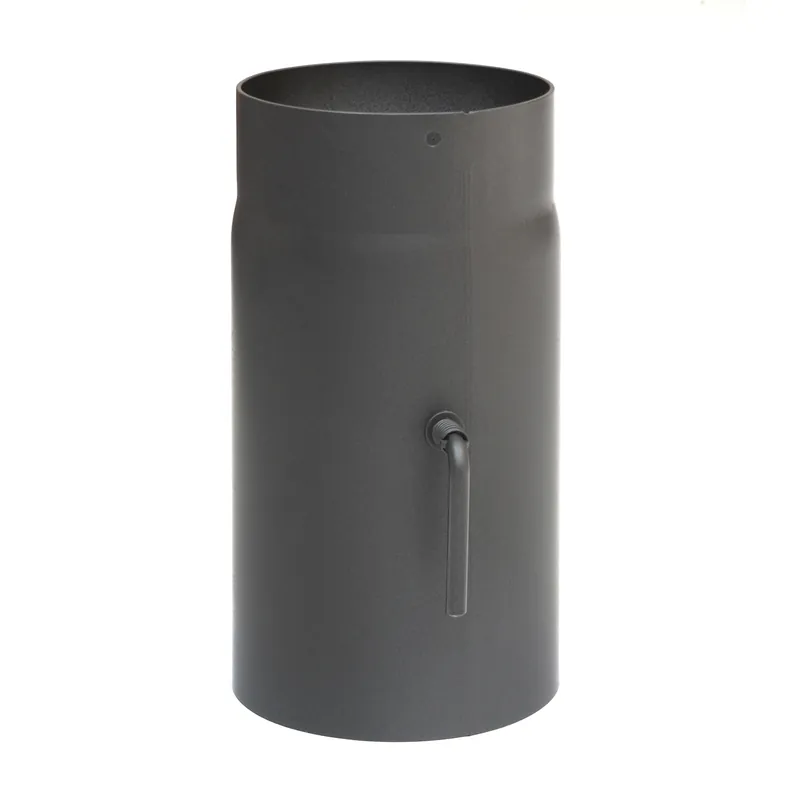 Schnäppchen Raik Basic Zugregulierung 130mm gussgrau L 250mm für Rauchrohr / Ofenrohr