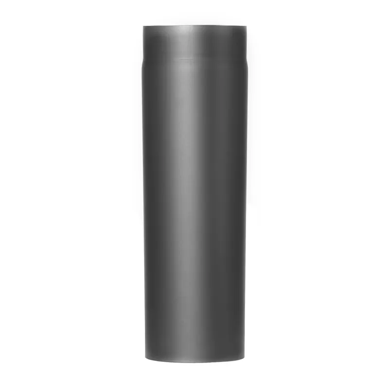 Neu Raik Basic Längenelement 130mm gussgrau Länge 1000mm für Rauchrohr / Ofenrohr
