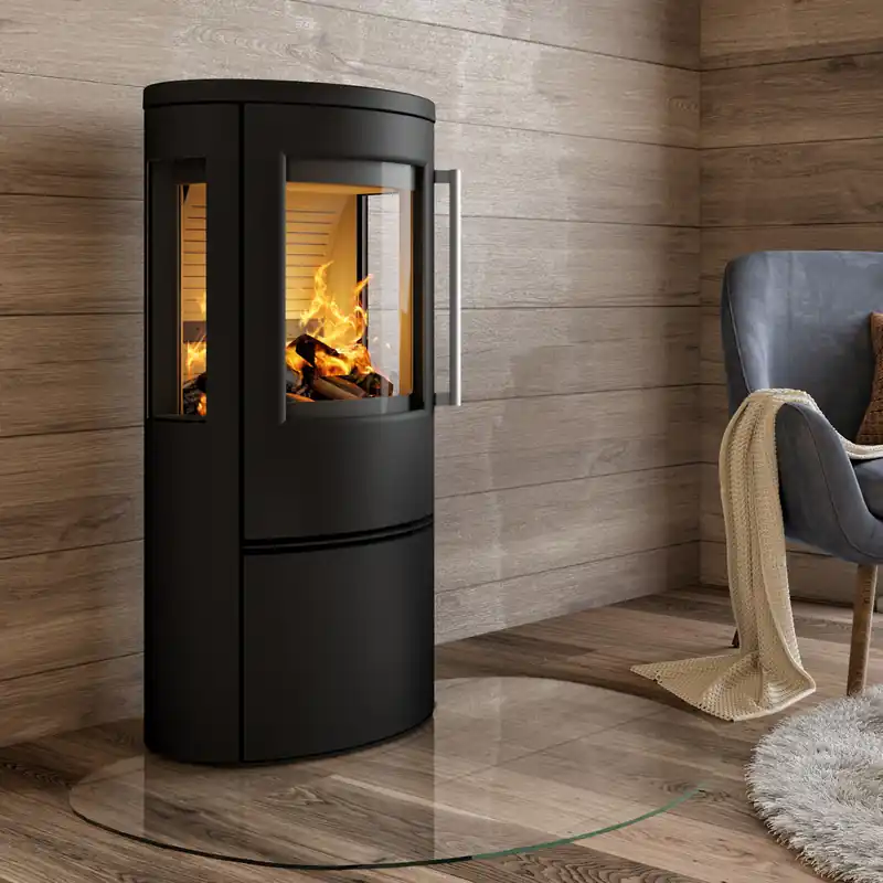 Highlight TermaTech TT23RG A-Flame Kaminofen Stahl Schwarz