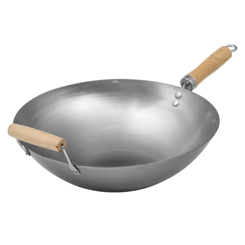 Aktuell Hot Wok Wokpfanne 35 cm aus Carbonstahl