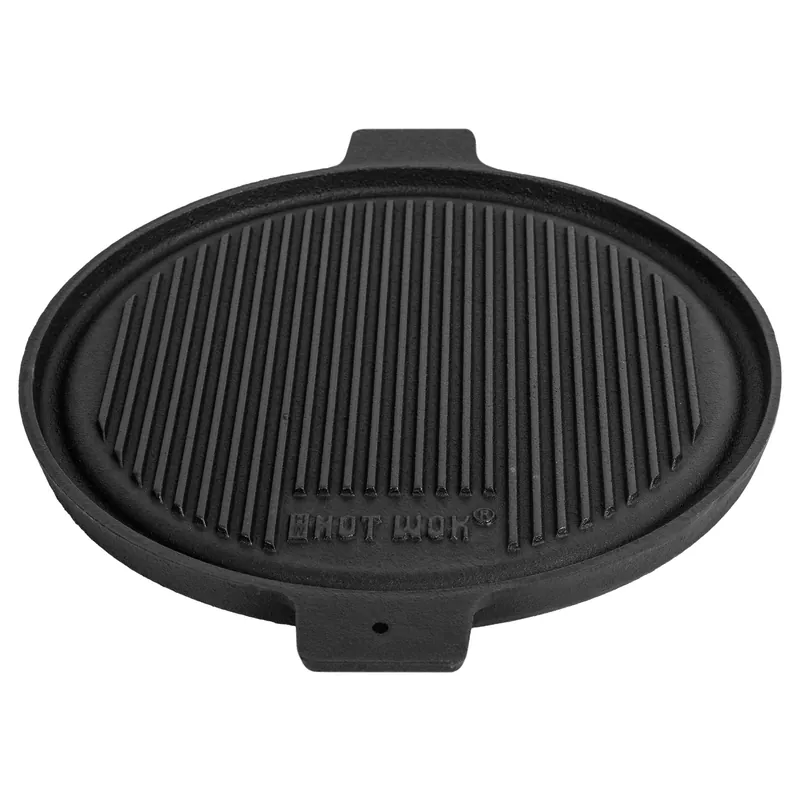 Günstig Hot Wok Grillplatte 32,5 cm Gusseisen