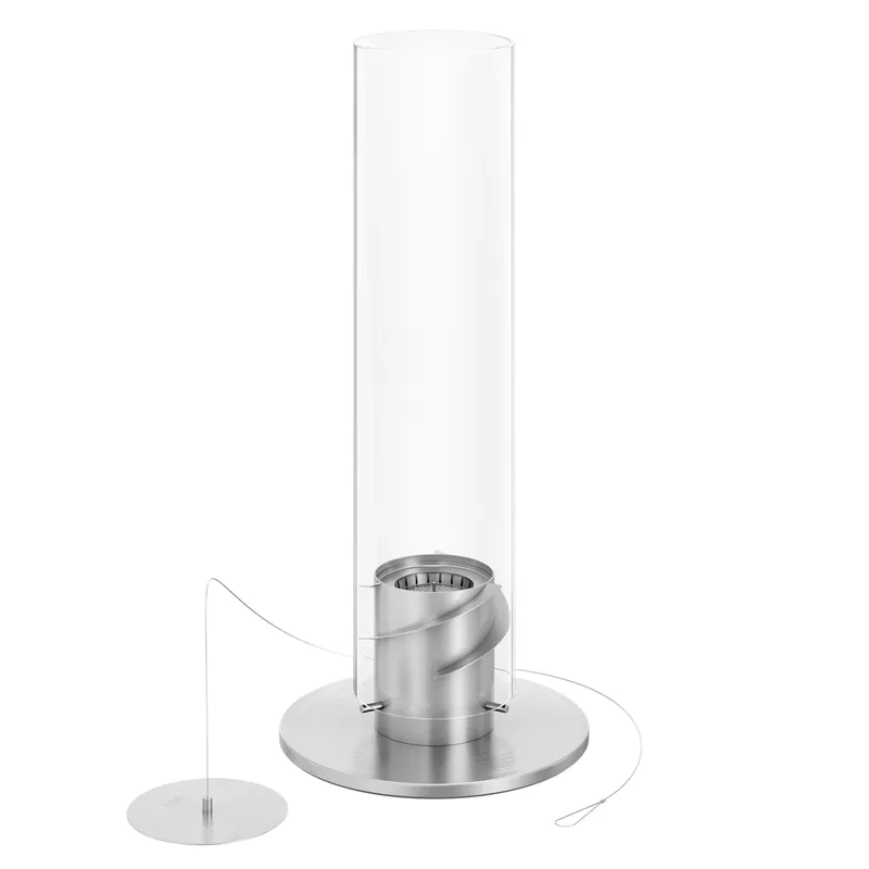 Sale höfats SPIN 1200 Tischfeuer Silber