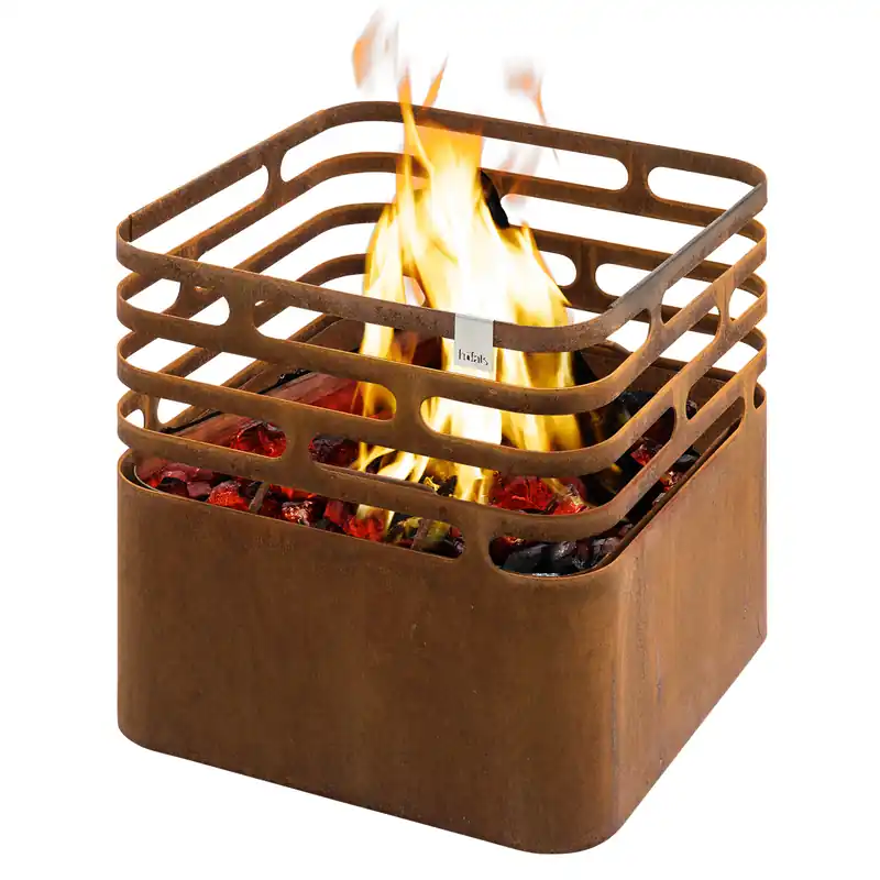 Top-Seller höfats CUBE Feuerkorb Cortenstahl
