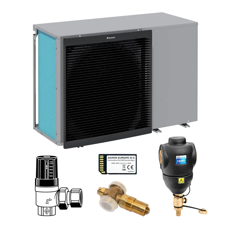 Direktkauf DAIKIN Altherma 3 M Baugröße 11 Monoblock-Wärmepumpe 11 kW – Set für Fußbodenheizung ohne Trinkwarmwasserbereitung