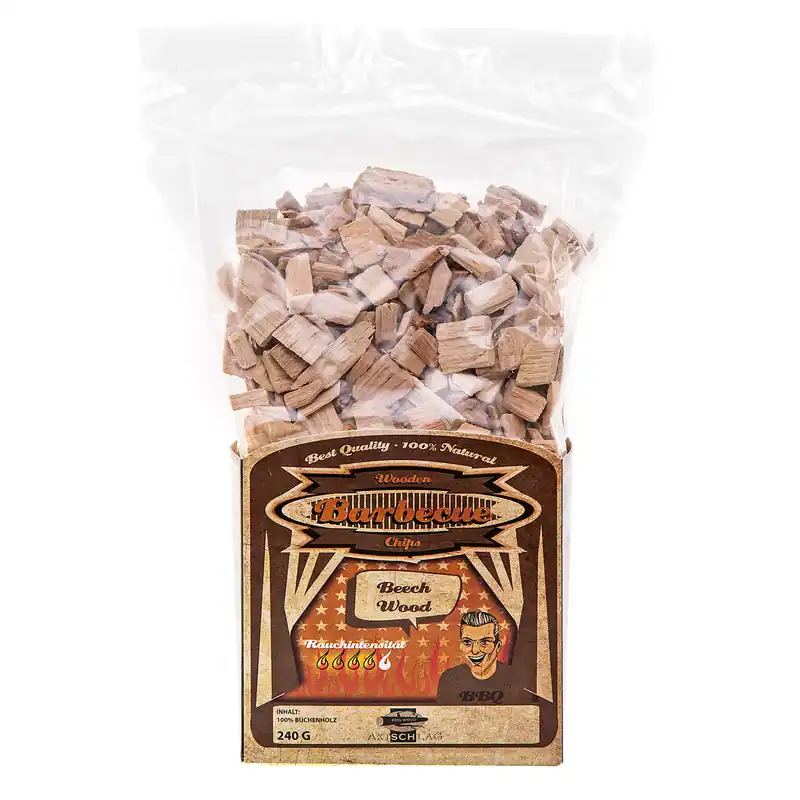 Axtschlag Wood Smoking Chips Buche 240 g Sichere Zahlung
