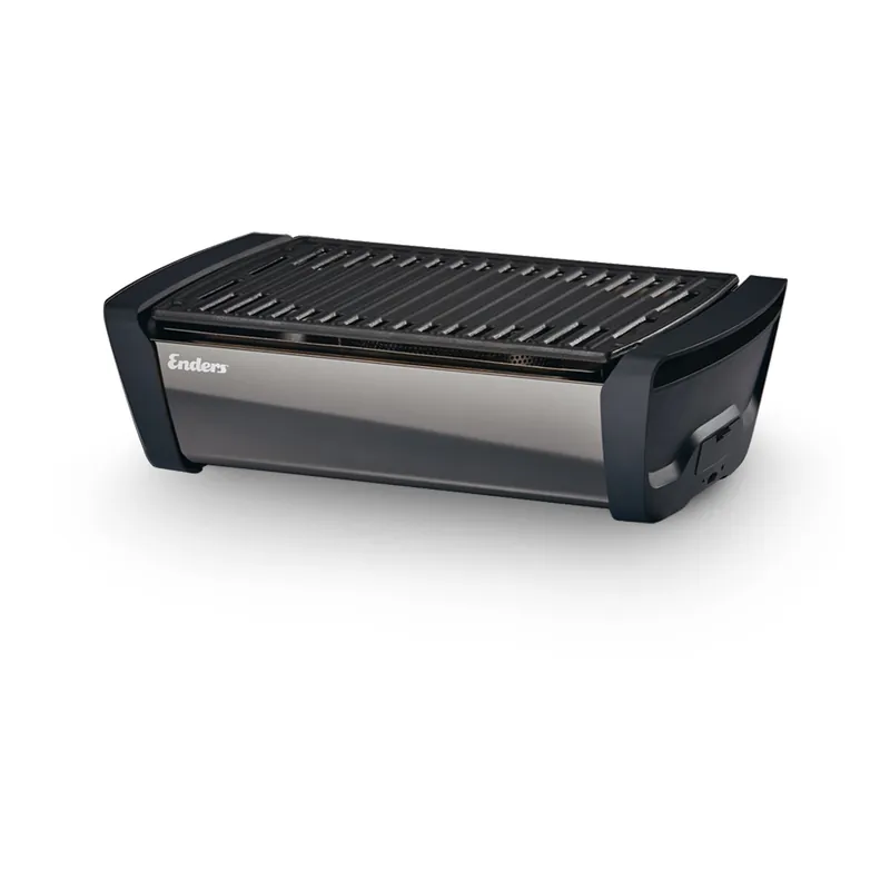 Enders Aurora Mirror Black Holzkohle-Tischgrill Zertifiziert