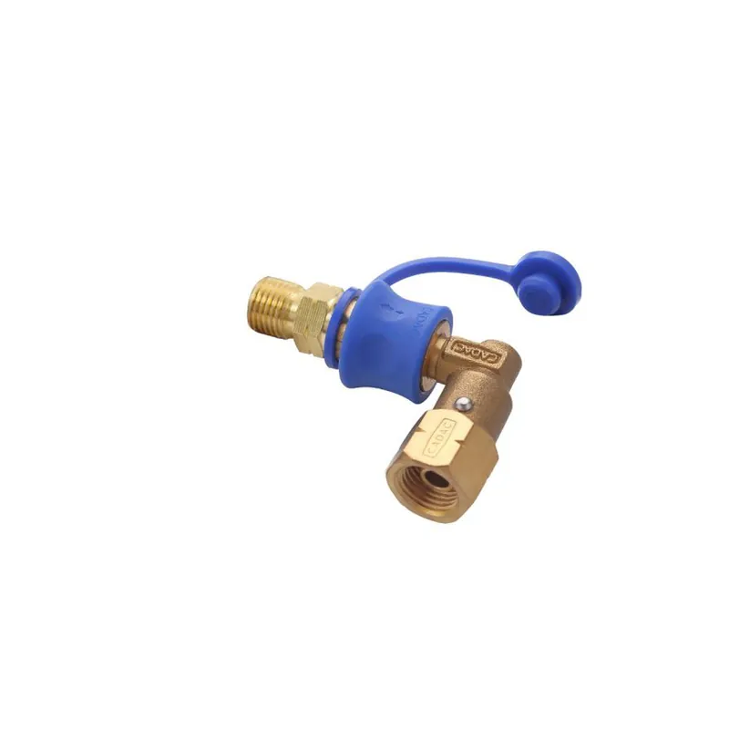 Echt Cadac Quick Release Kupplung Rotierend 90° DE für 8mm Gasschlauch