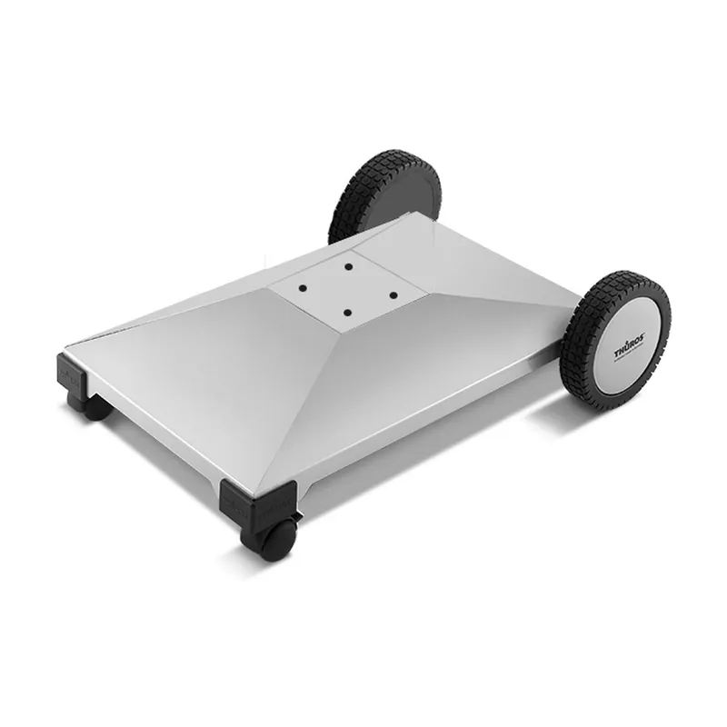 Thüros Fahrbare Fußplatte für T4 Grillfläche 40 x 60 cm Markenware