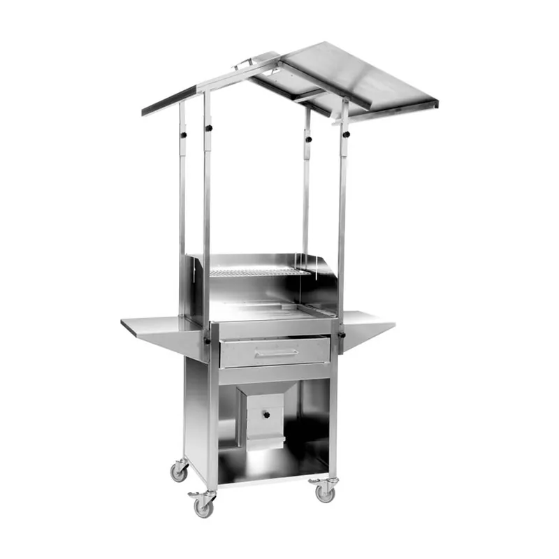 Schnäppchen Thüros III Holzkohlegrill mit Dach