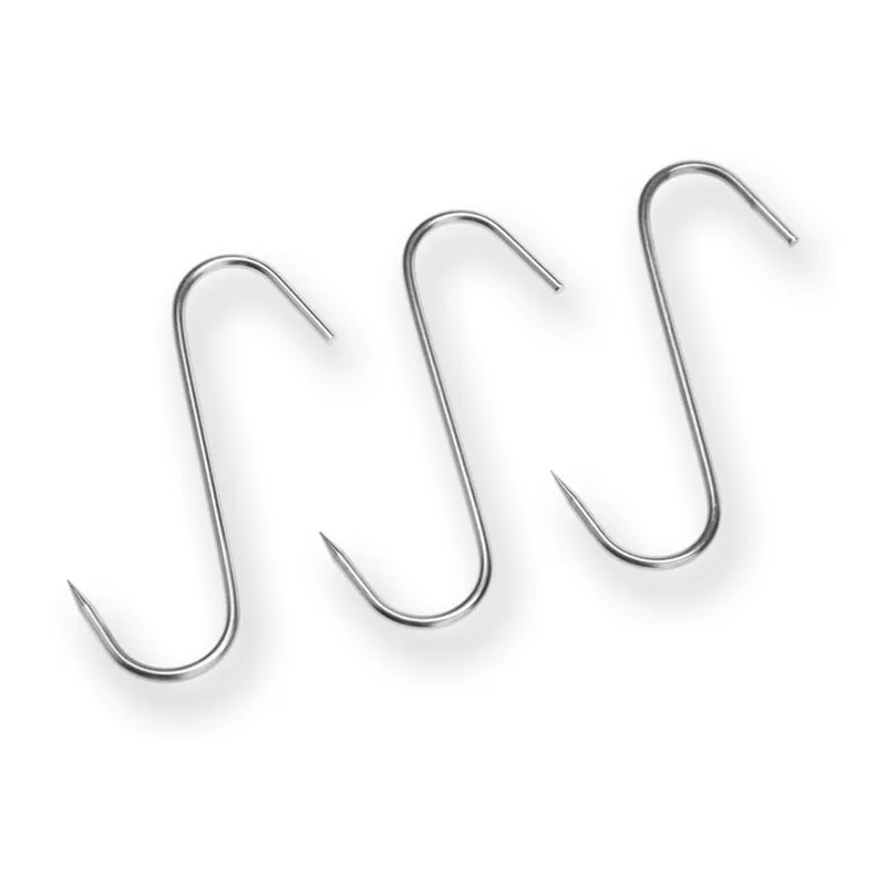 Markenprodukt Thüros S-Haken/Fleischerhaken 10 cm 20 Stück