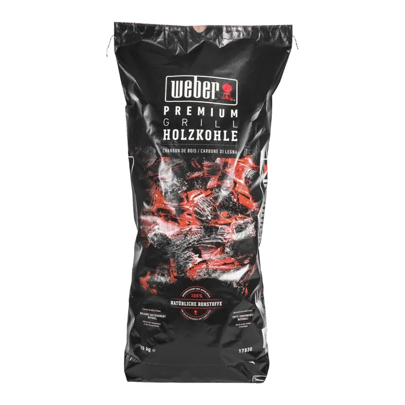 Weber Premium Holzkohle 10 kg Neue Kollektion