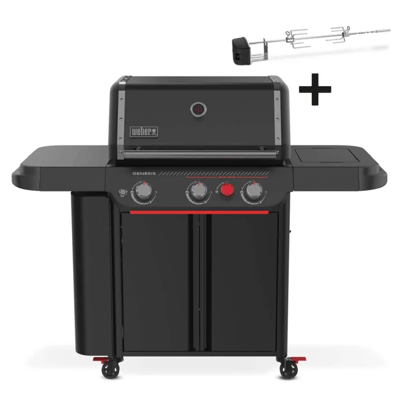 Zertifiziert Weber Gasgrill GENESIS E-330WR inklusive Drehspiess