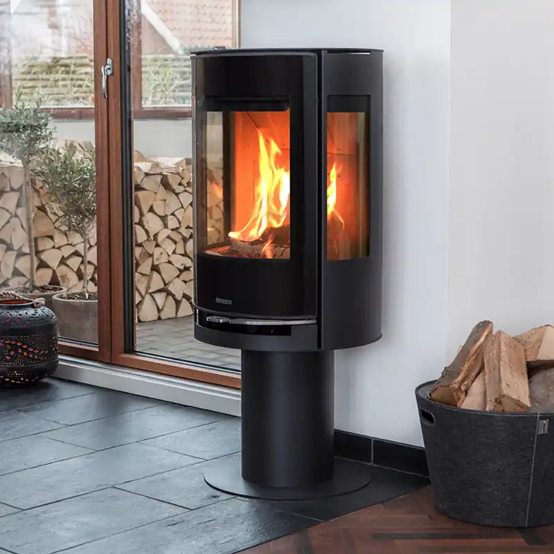Preisknaller Aduro 9.3 Lux air Kaminofen Schwarz