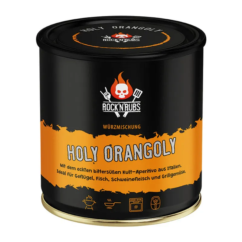 Highlight Rock n Rubs Silver Line Holy Orangoly 120g