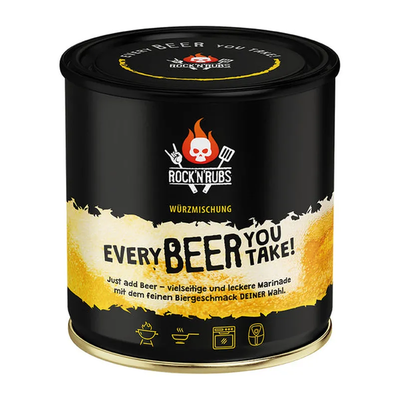 Markenware Rock n Rubs Silver Line Every BEER you take! 150g