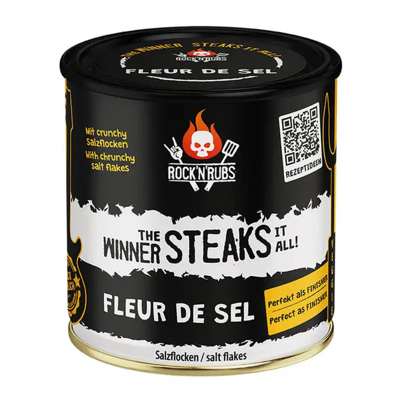 Bestpreis Rock n Rubs Gold Line The winner steaks it all Fleur de Sel 220g