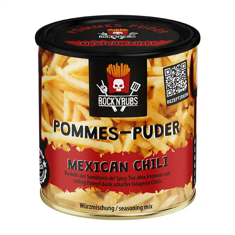 Rock n Rubs Pommes-Puder Mexican Chili 150 g Nur Für Kurze Zeit