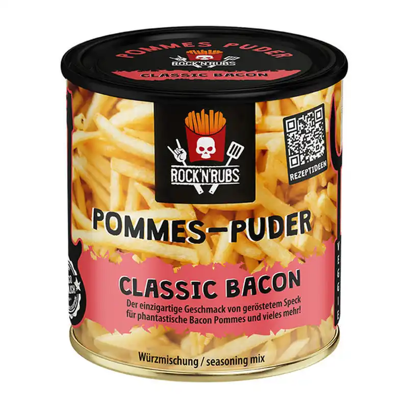 Rock n Rubs Pommes-Puder Classic Bacon 150 g Saisonangebot