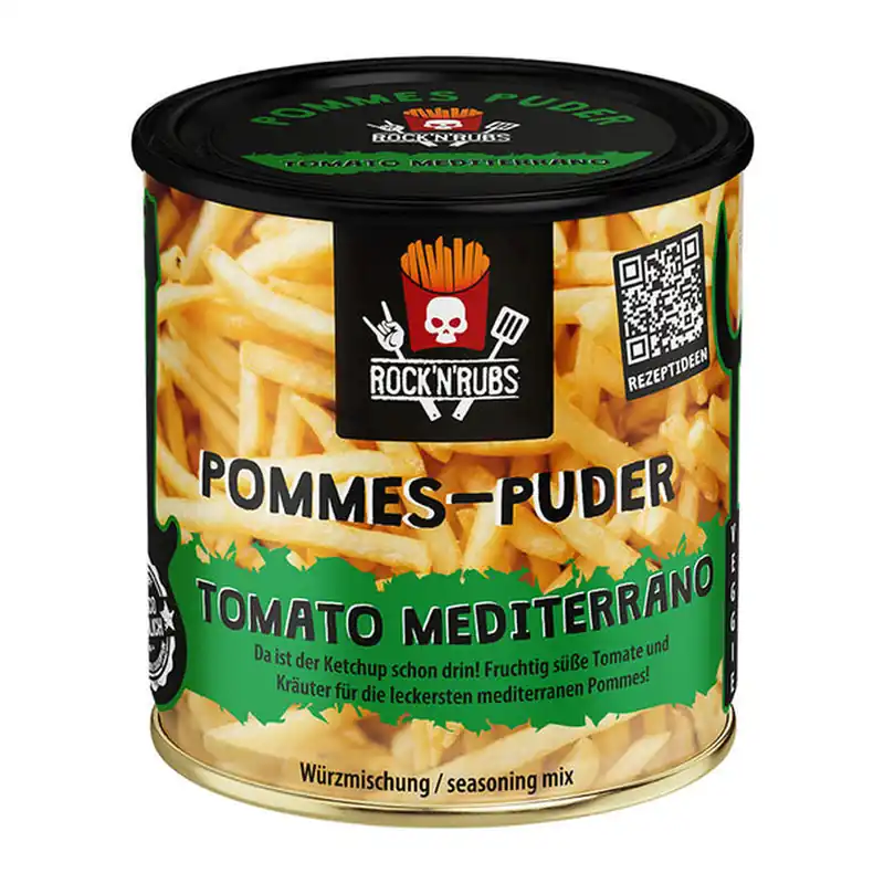 Rock n Rubs Pommes-Puder Tomato Mediterrano 150 g Direktkauf