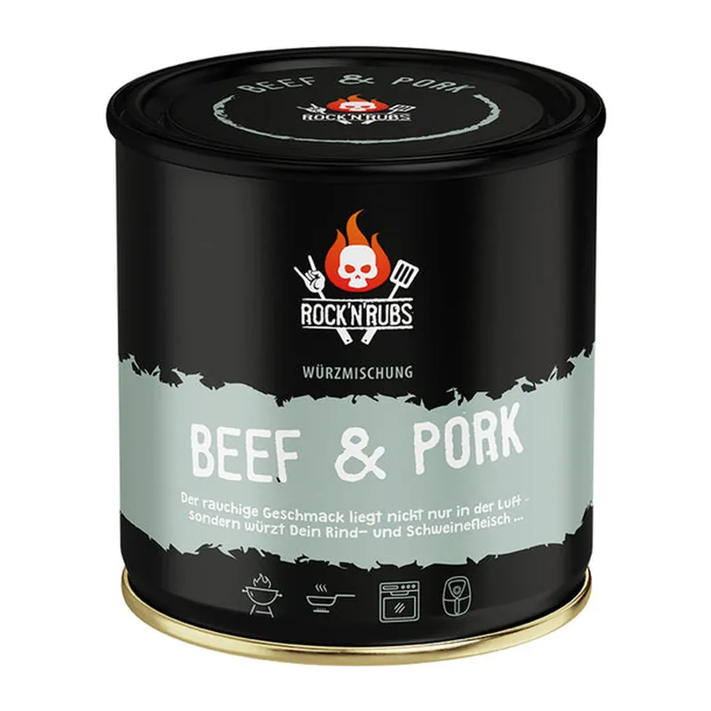 Rock n Rubs Chartstürmer Beef & Pork 140g Aktuell