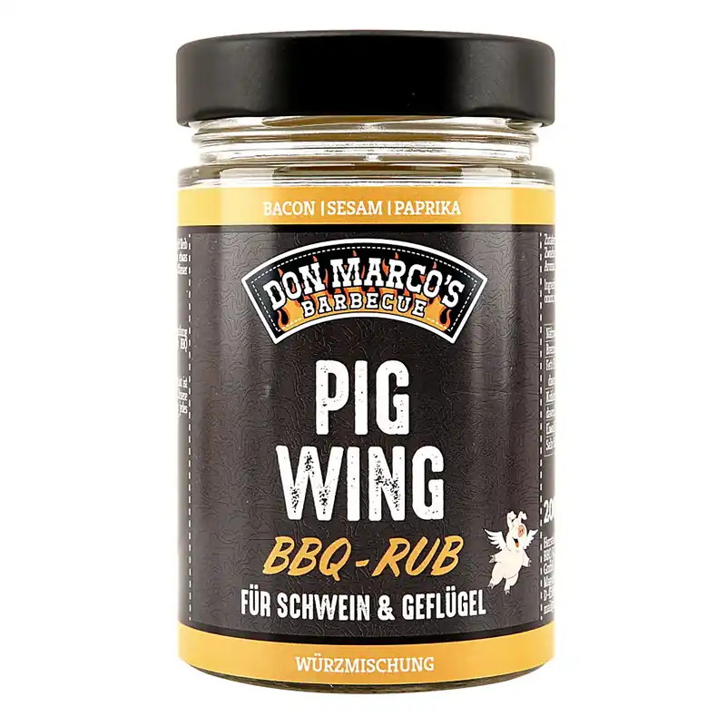 Don Marco‘s Rub PigWing 200g Glas Preisknaller