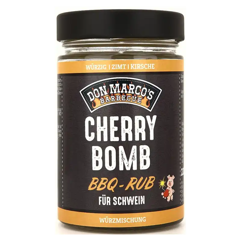 Bestpreis Don Marco‘s Rub Cherry Bomb 220g Glas