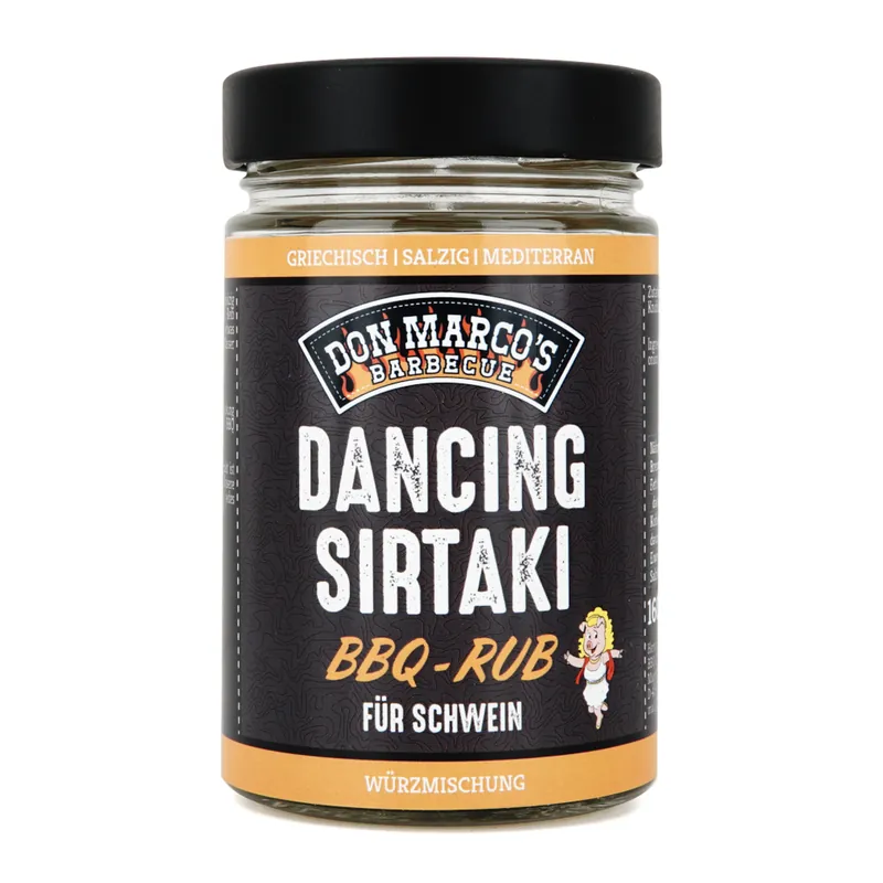 Don Marco‘s Rub Dancing Sirtaki 160g Glas Markenprodukt