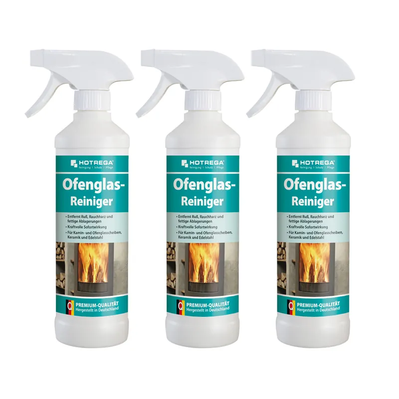 Ausverkauf Hotrega Ofenglas-Reiniger 500 ml - 3er Set