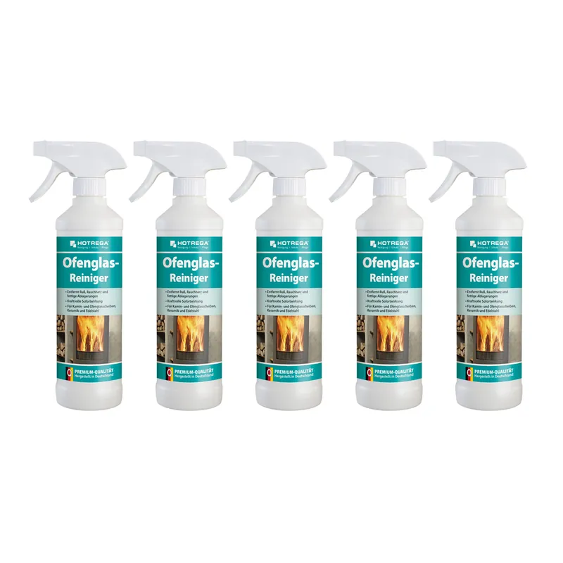 Top-Angebot Hotrega Ofenglas-Reiniger 500 ml - 5er Set