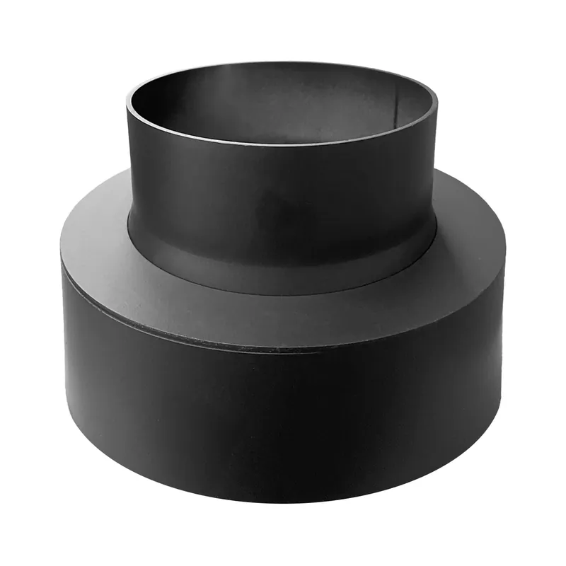 Raik Basic Reduzierung 180mm – 130mm schwarz für Rauchrohr / Ofenrohr Sale