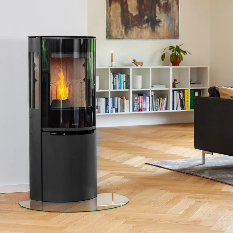 Aduro P5 Lux Pelletofen Schwarz Heißes Angebot