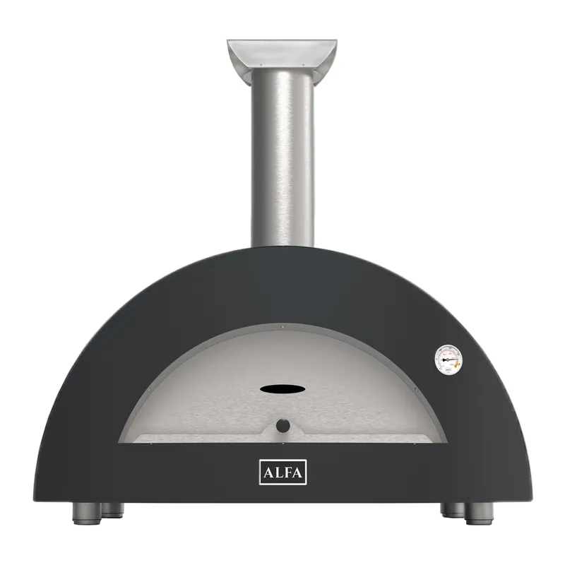 Alfa Moderno 3 Pizze Pizzaofen Holz Schiefer Grau Heißes Angebot