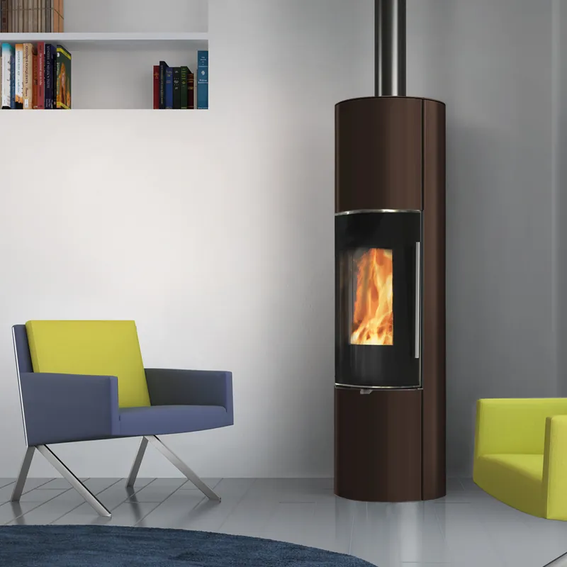 Neue Ware Edilkamin Tally 8 Up S Kaminofen Stahl Bronze